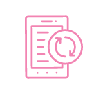 リアルタイム更新アイコン