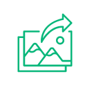 投稿写真Web反映アイコン