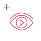 動画視聴＋即時抽選アイコン