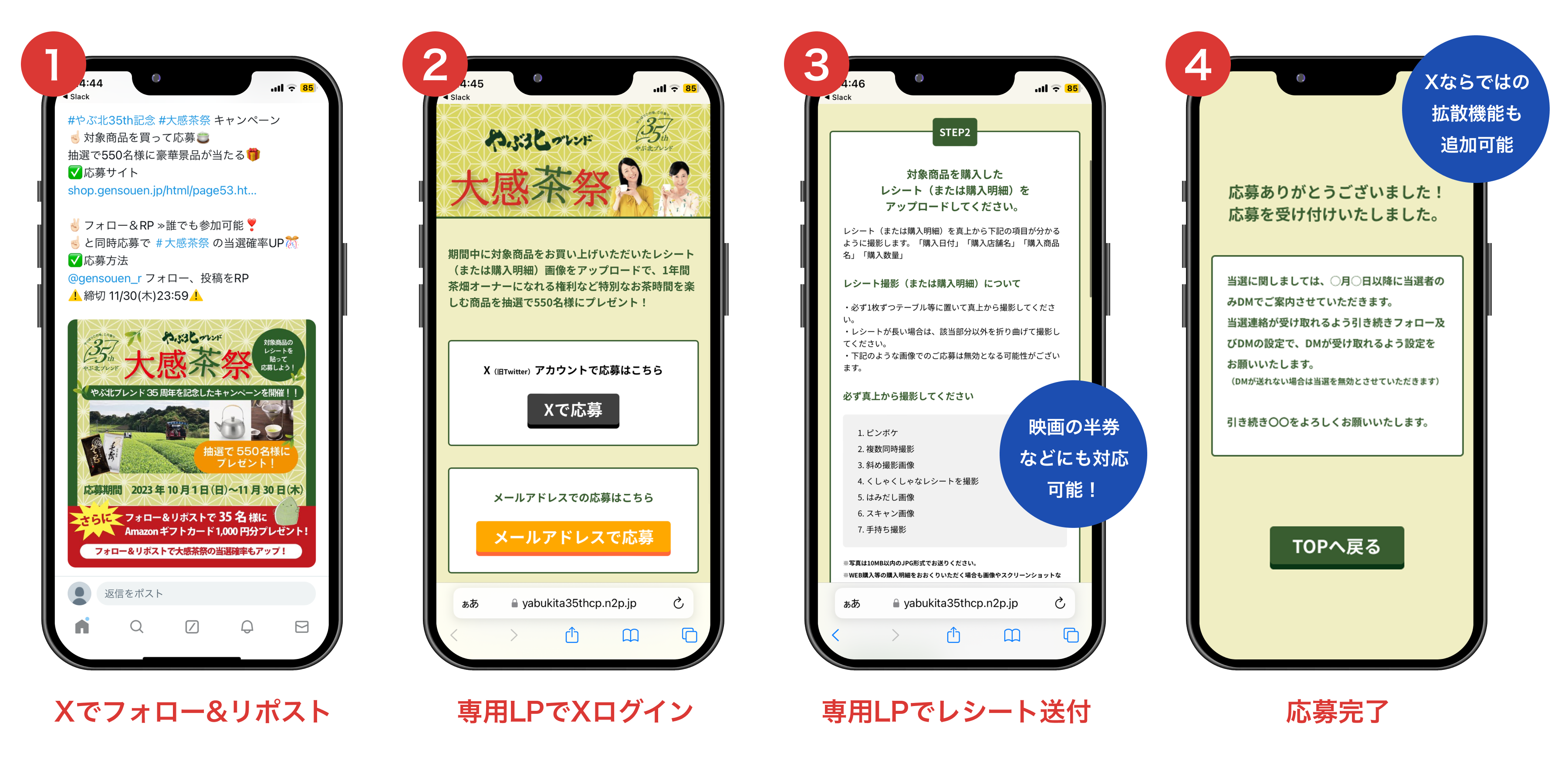 キャンペーンフロー